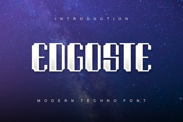 Edgoste Font Font Download