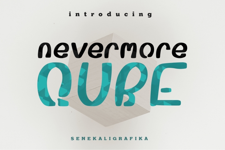 Nevermore Qube Font Download