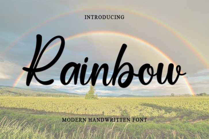 Rainbow Font Download