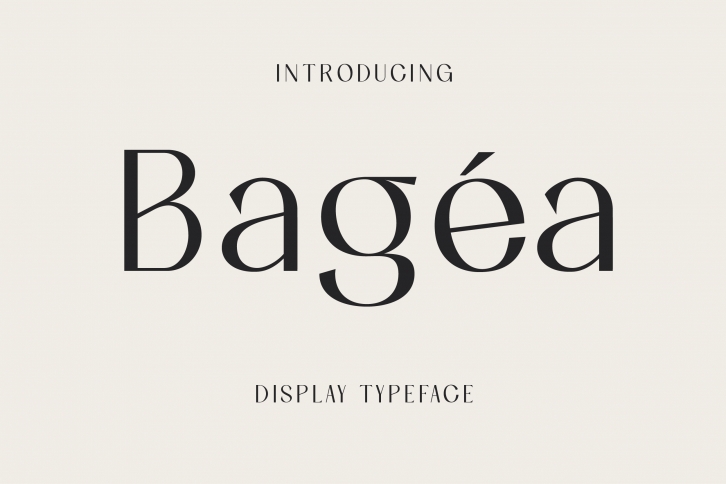 Bagea Font Download