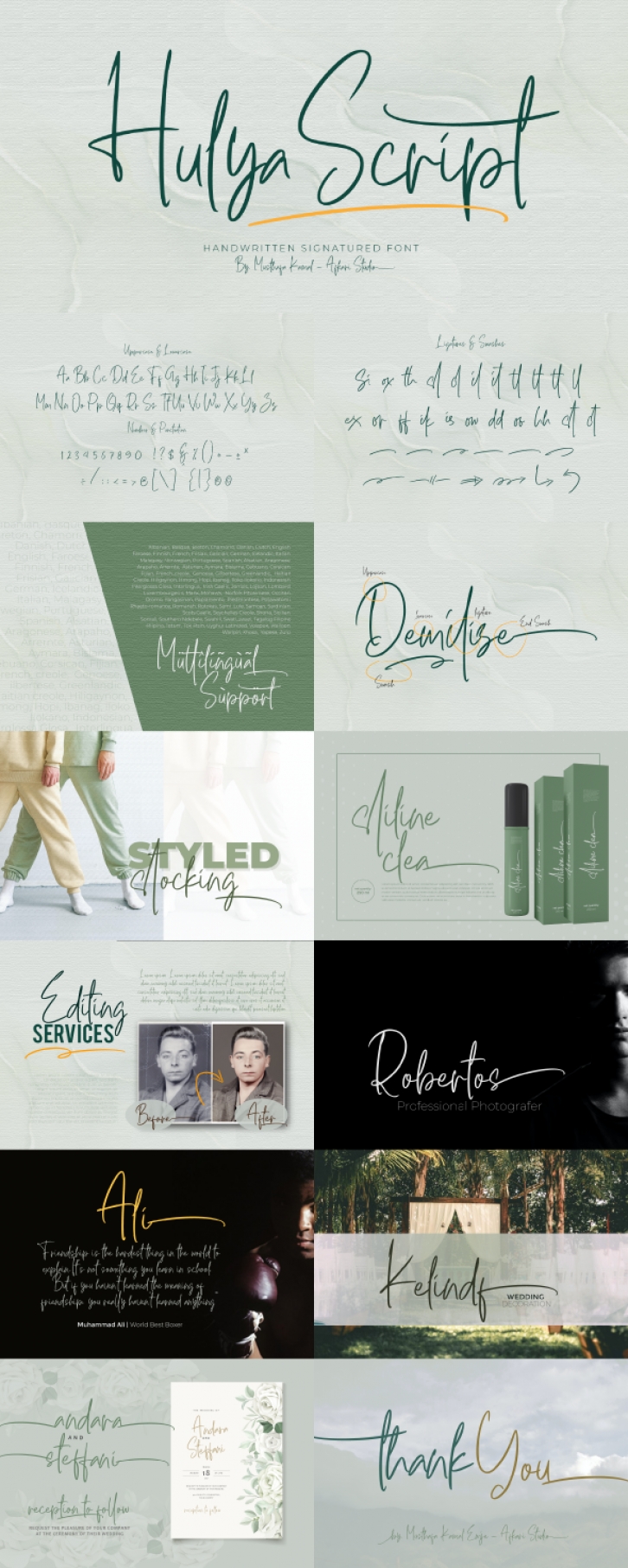 Hulya Scrip Font Download