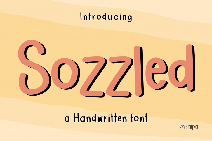 Sozzled Font Download