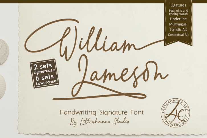 William Jameson Font Download