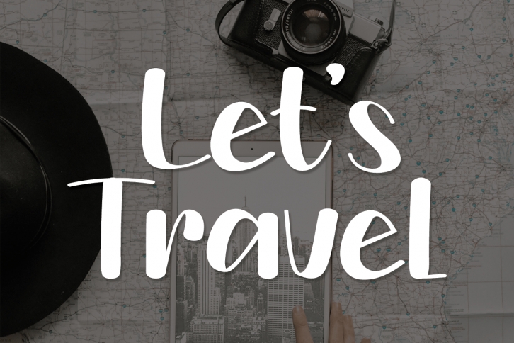Lets Travel Font Download