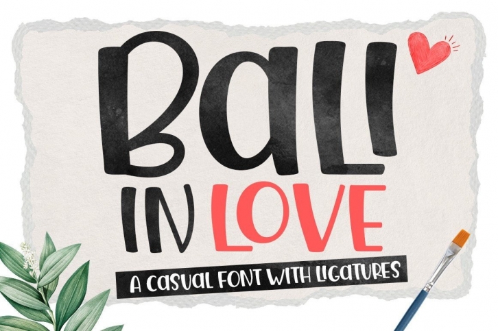 Bali in Love Font Download