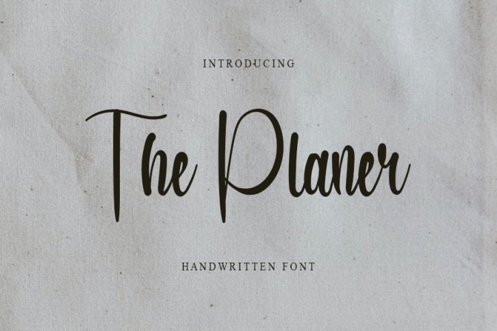 The Planer Font Download