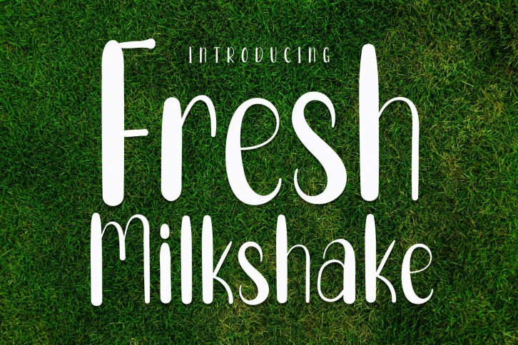 Fresh Milkshake Font Download