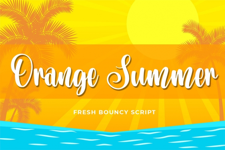 Orange Summer Font Download