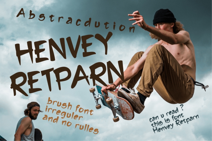 Henvey Retparn Font Download