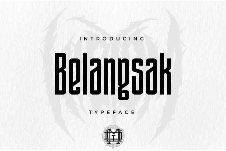 Belangsak Font Download