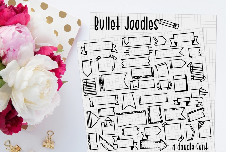 Bullet Joodles Font Download