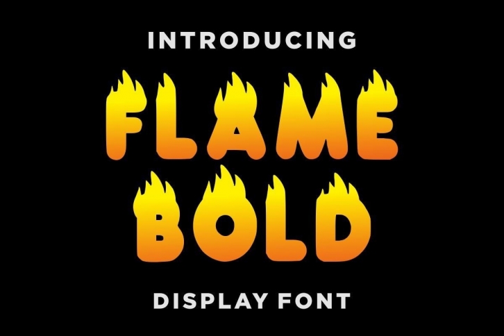 Flame Bold Font Download