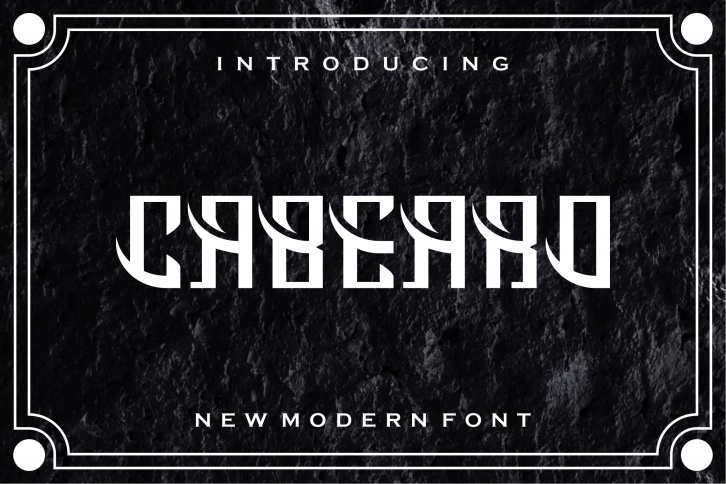 Cabearo Font Download