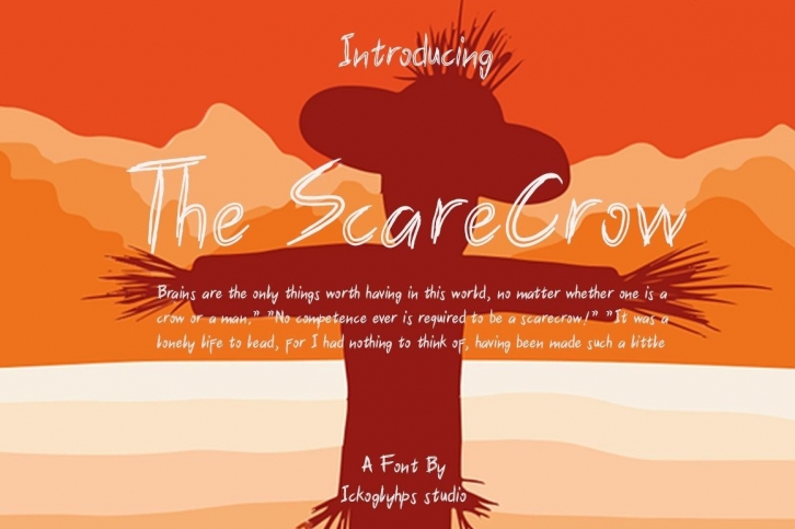 The Scarecrow Font Download