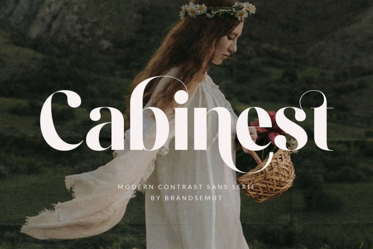 Cabinest â€“ Contrast Sans Serif Font Download