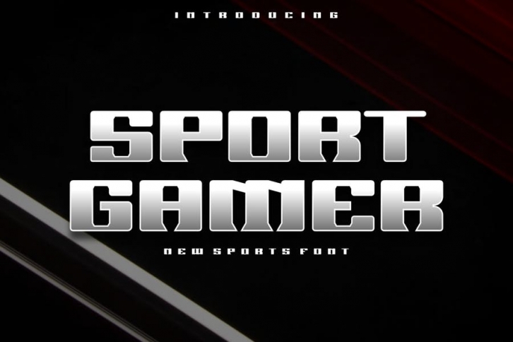 Sport Gamer Font Font Download