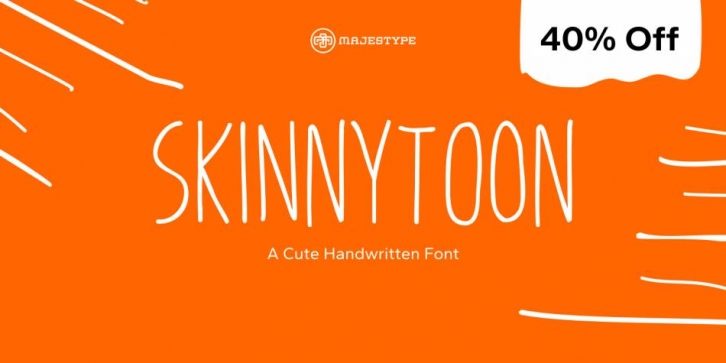 Skinnytoon Font Download