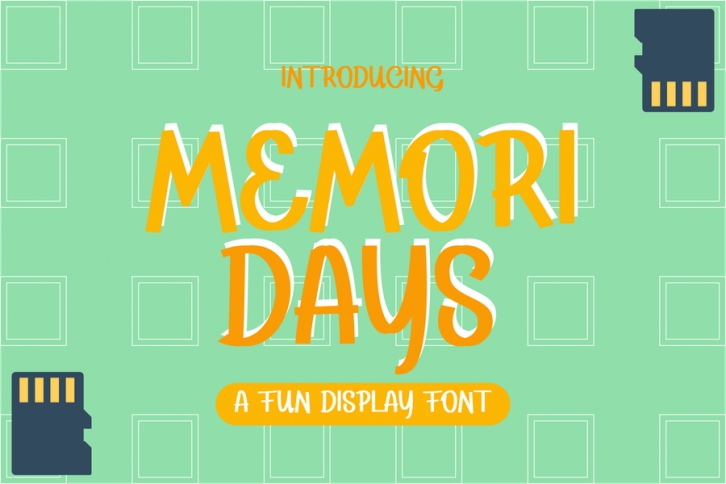 Memori Days Font Font Download