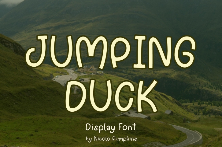 Jumping Duck Font Download
