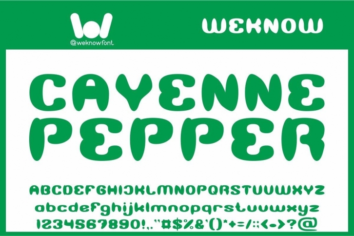 Cayenne Pepper Font Download