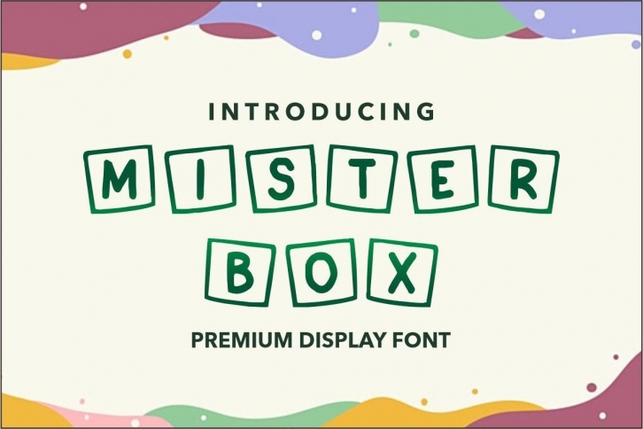 Mister Box Font Download