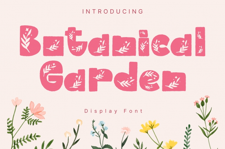 Botanical Garden Font Download