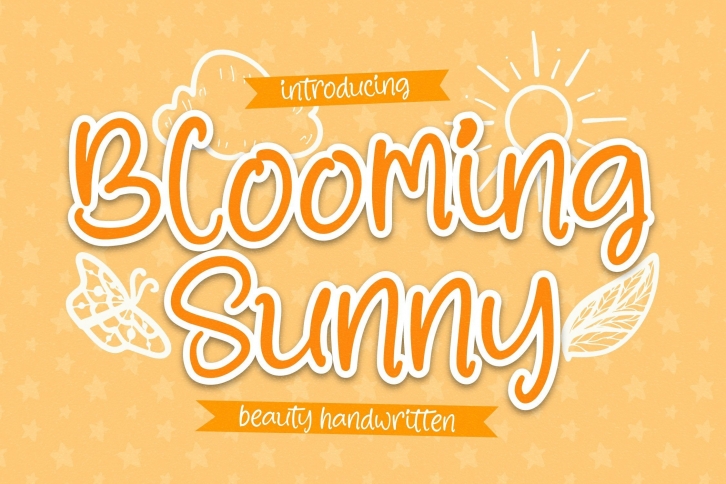 Blooming Sunny Font Download