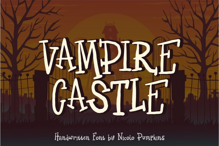 Vampire Castle Font Download