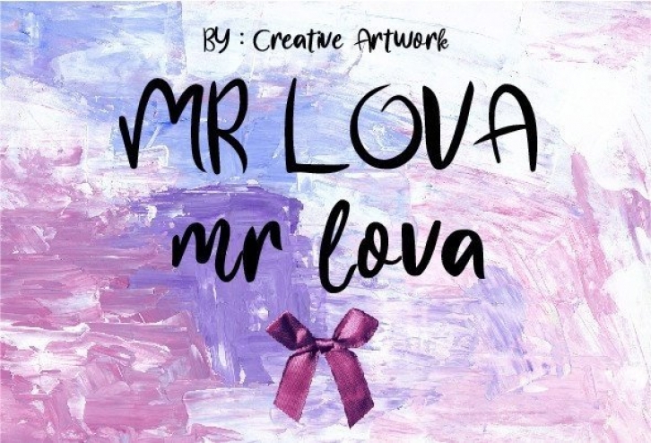 Mr Lova Font Download