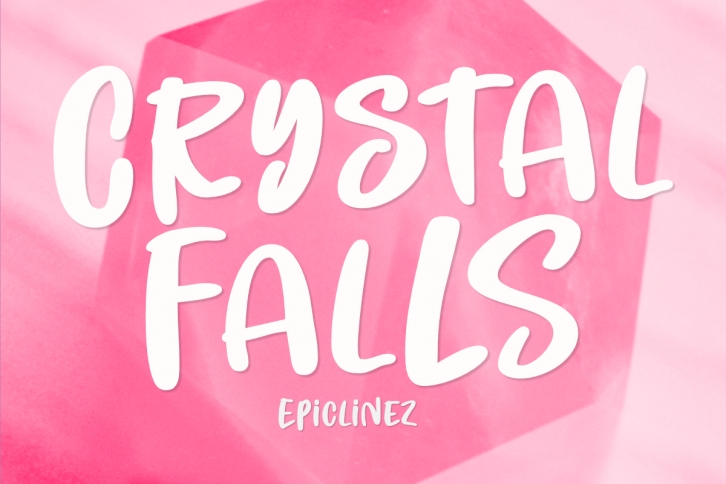 Crystal Falls Font Download