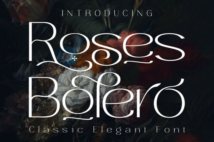 Roses Bolero Elegant Sans Serif Font Download