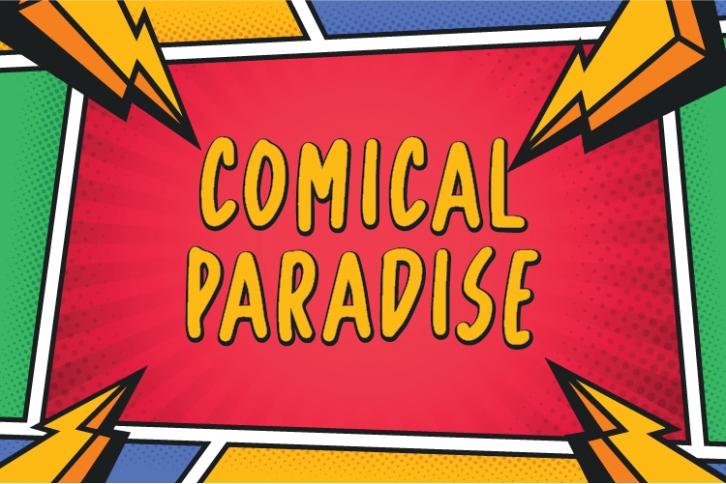 Comical Paradise Font Download
