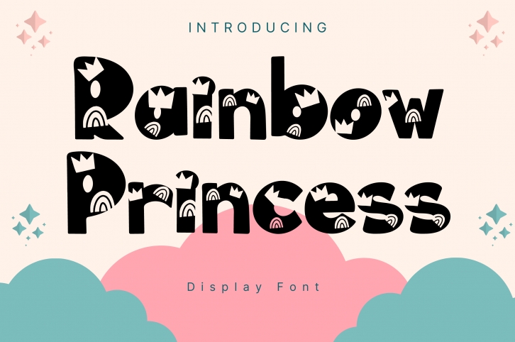 Rainbow Princess Font Download