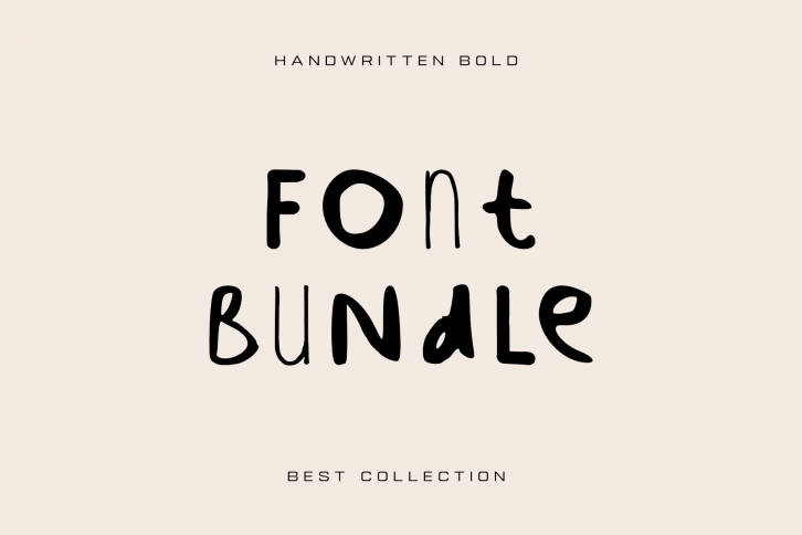 Handwritten Bold s Bundle Font Download