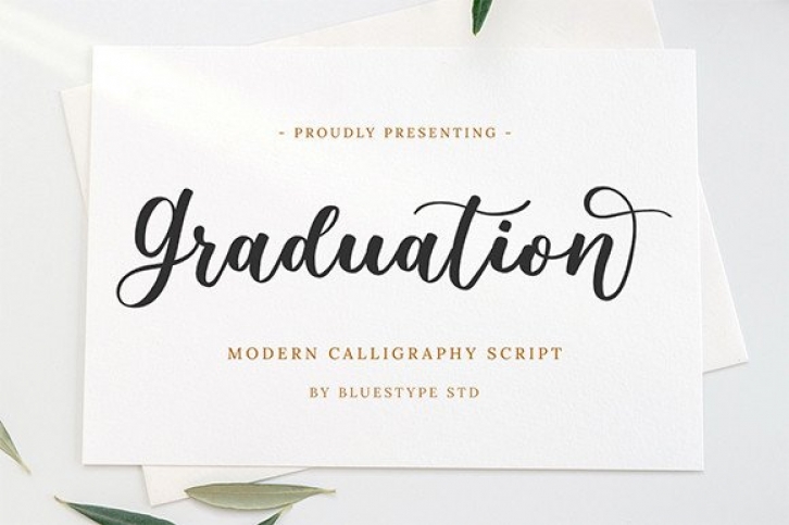 Graduation Font Download