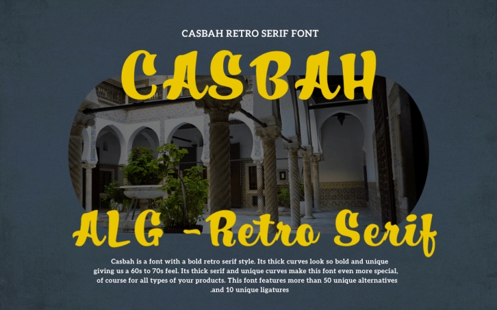 Casbah Font Download