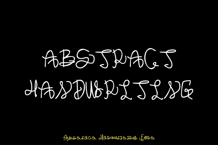 Abstract Font Download