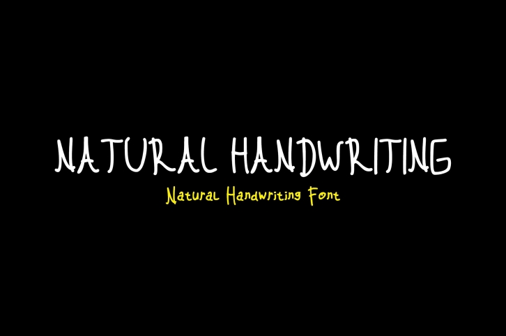 Natural Font Download