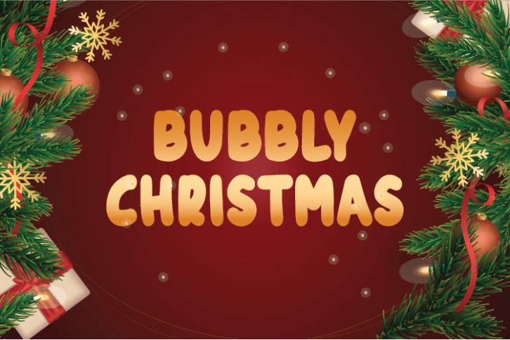 Bubbly Christmas Font Download