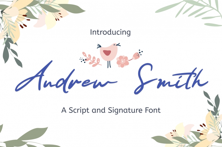 Andrew Smith Font Download
