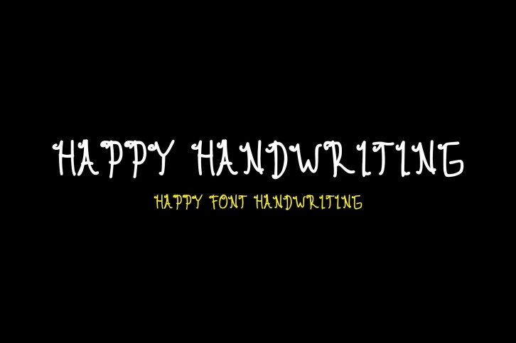 Happy Font Download