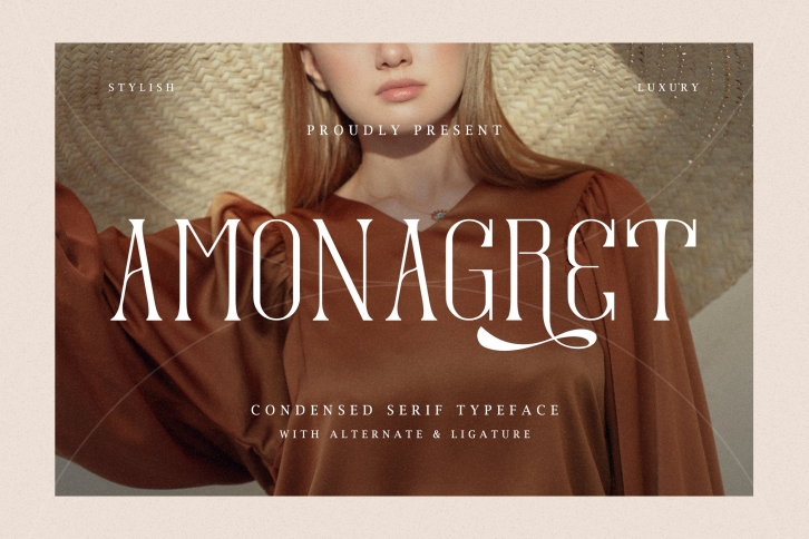 Amonagret Font Download
