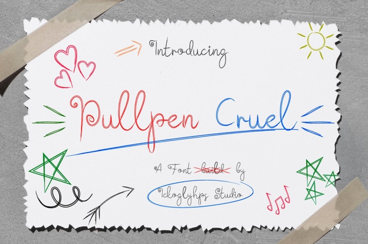 Pullpen Cruel Font Download