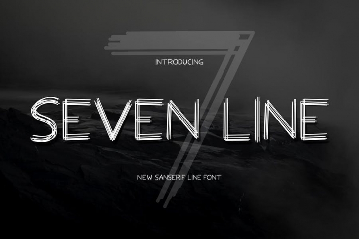 SevenLine Font Font Download