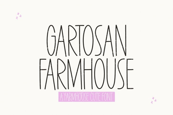 Gartosan Farmhouse Font Download
