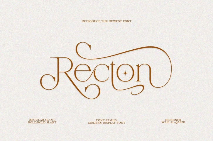 Recton Font Download