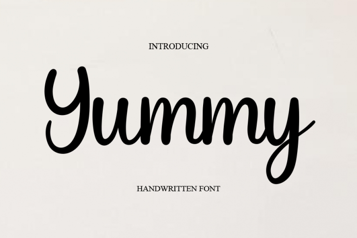 Yummy Font Download