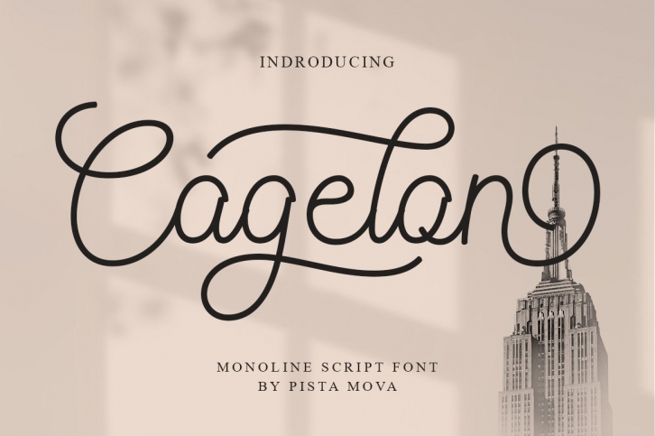 Cagelon Font Download