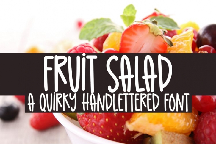 Fruit Salad Font Download