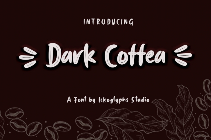 Dark Coffea Font Download